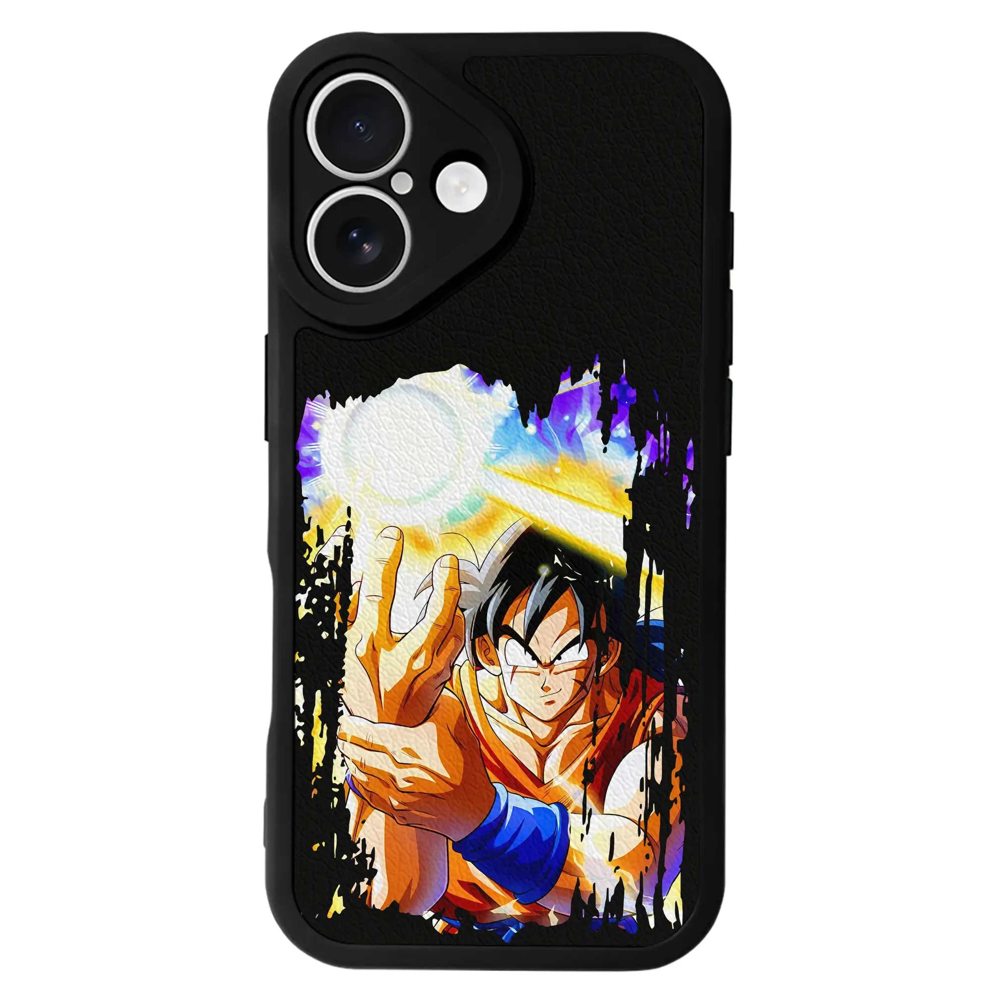 ドラゴンボール グッズ ヤムチャ - IPhone 16シリーズ対応 ・ シリコンスマホケース ・ レザー調 ・ 高精度フィット ・ 耐衝撃 ・ ワイヤレス充電対応 ・ 精密カット